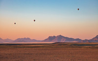 Balloons In Desert