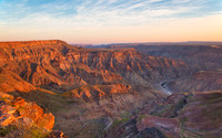 Fish River Canyon Early Sunset