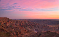 Fish River Canyon Sunset